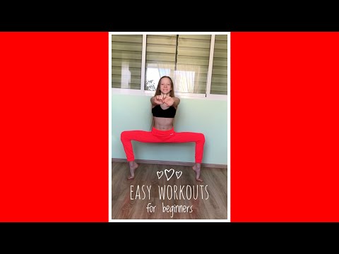 Easy  WORKOUTS for beginners. Home training with Kira Khristenko.