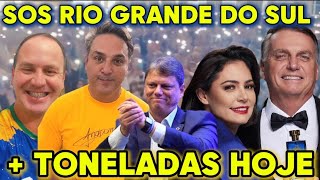 Bolsonaro arrecadou toneladas de donativos e o Rio grande do Sul já agradece! 31\/05\/24