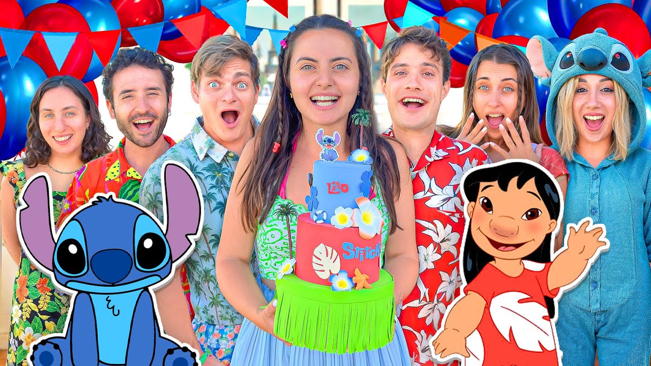 ORGANIZZO UNA FESTA DI COMPLEANNO A SORPRESA PER DANI A TEMA LILO E STICH !