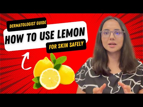 How to use lemon for skin safely: Practical tips Dermatologist