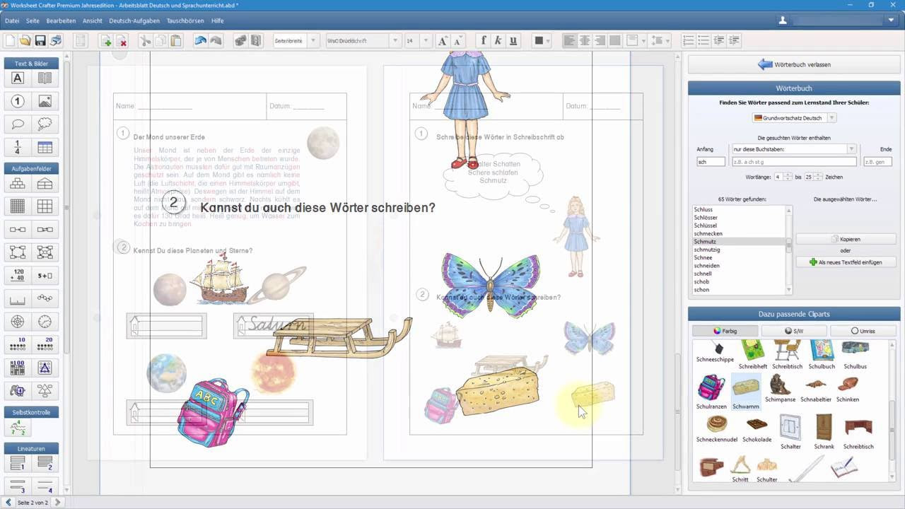 Arbeitsblätter erstellen mit PowerPoint und dem Arbeitsblatt-Creator // PINSELKOMPONISTIN