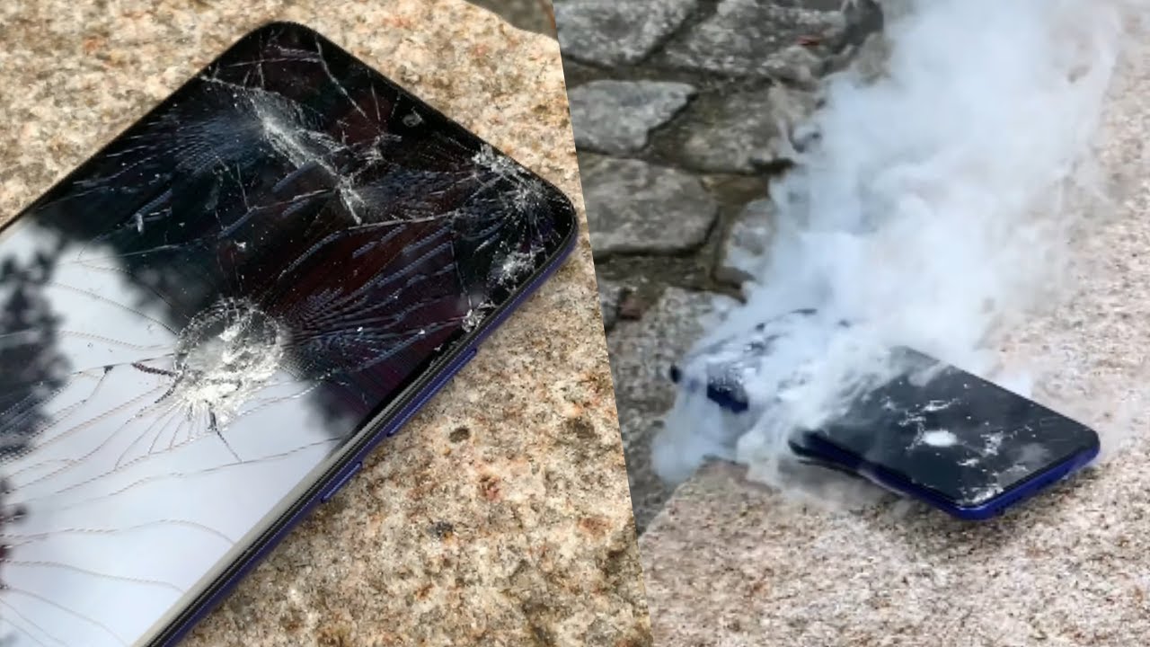 Xiaomi Redmi 7 Hammer Test (Battery Exploded)