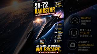 SR-72 Darkstar: America’s Hypersonic Aircraft Explained! 😱 #shorts #military