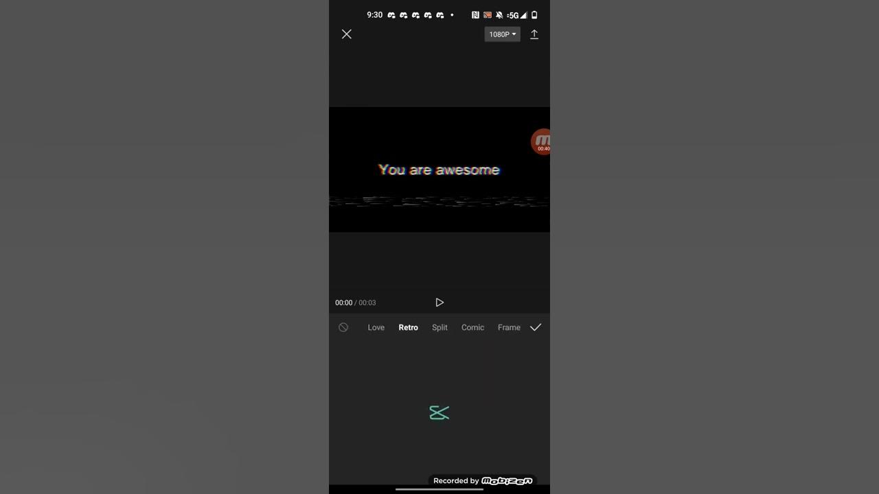 How to do Glitch/Static effects on CapCut (QUICK AND EASY) YouTube
