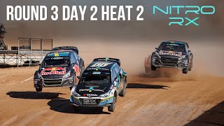 2021 Nitro Rallycross Round 3 Day 2 Heat 2 | Full Race