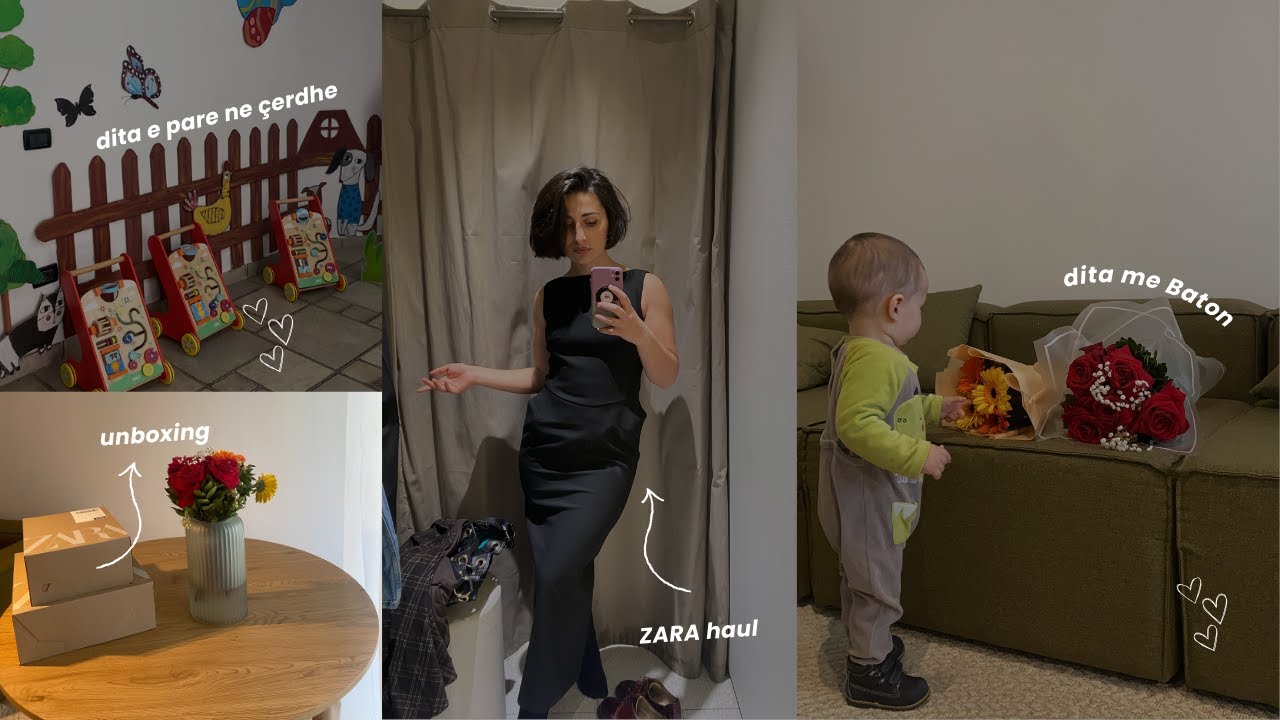 Cerdhja e Bato | Zara unboxing dhe haul | Jeta me nje bebe | Pershtypjet e para | Vlog shqip