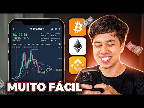 COMO COMPRAR CRIPTOMOEDAS PELO CELULAR?! APLICATIVO BINANCE AULA COMPLETA