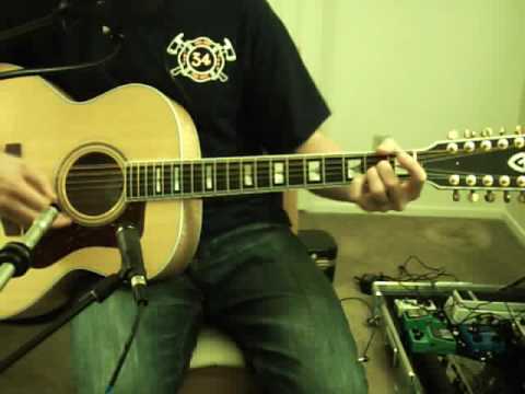 Breathe (w/ Breathe reprise) Pink Floyd cover Guild 12 string acoustic