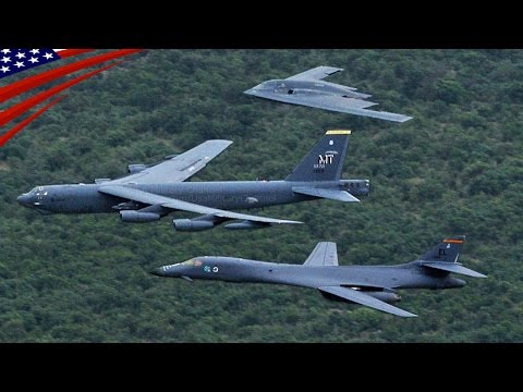 B 52 B 1 B 2 Bombers Deploy On Guam In A Massive Show Of