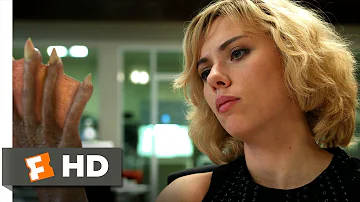 Lucy (8/10) Movie CLIP - Time is the Answer (2014) HD