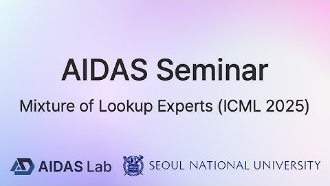 Mix van opzoekexperts (ICML 2025 Spotlight)