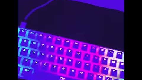 Just got new hyper x key caps and h#what do you guys think of the color scheme