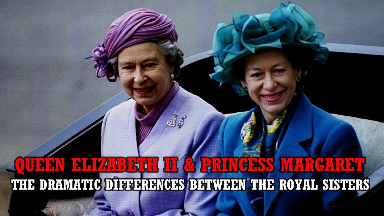 Queen Elizabeth II and Princess Margaret, The Dramatic Differences ...