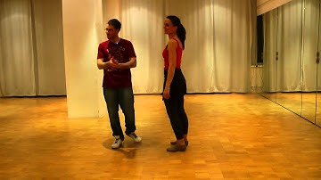 Learn brazilian zouk. Beginners. 22.03.15. How to go more than one basic step.