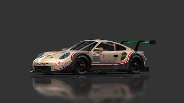 Porsche 911 RSR 2018 - Timelapse