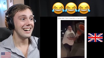 American Reacts to Hilarious British Videos