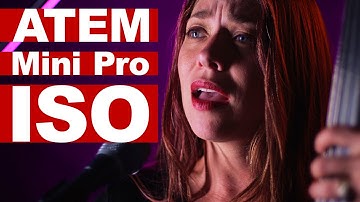 ATEM Mini Pro ISO featuring LIVE Music by Emily Turner