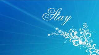 Stay (Bonnie Bianco &amp; Pierre Cosso) Keyboard Cover