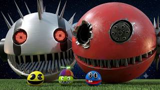 ROBOT PACMAN VS MONSTER PACMAN & CATOON CAT VS MS-PACMAN & PACMAN #2026 SX9932