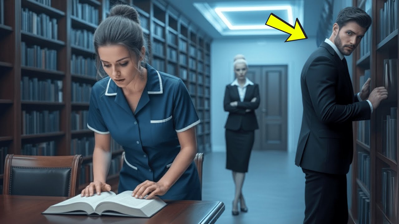 Застенчивая уборщица оставила записки в библиотеке миллиардера — он обнаружил её секрет