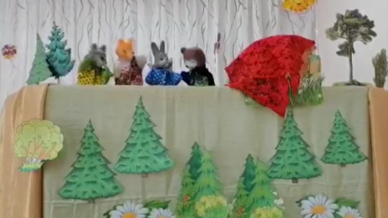 Кукольный спектакль от коллектива детского сада «Золотой ключик»