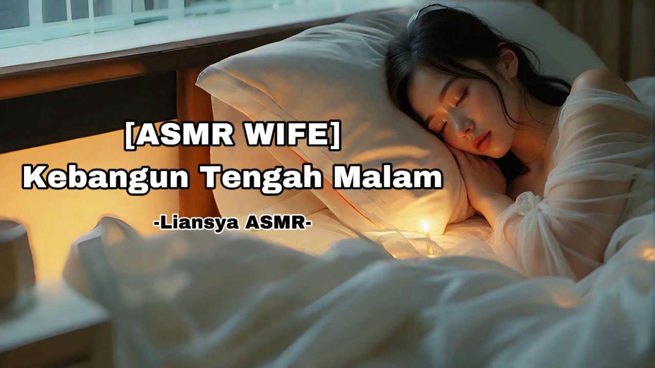[ASMR WIFE] Kebangun Tengah Malam | Sleep Aid | Talking | Rain Sounds [F4M] ASMR ROLEPLAY INDONESIA