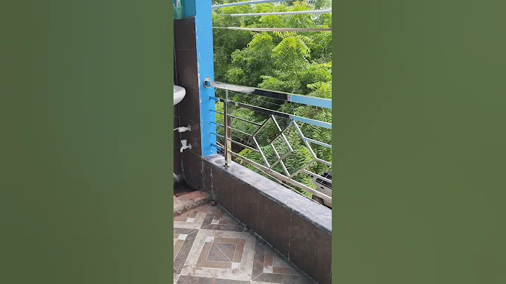 Stainless steel railing design for balcony  Balcony square pipe railing design