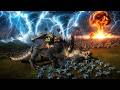 WRATH of the ANCIENT GODS: Lizardmen vs Beastmen | MASSIVE 4K Cinematic