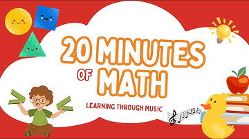 20-Minute Math Compilation for Kids | Greater Than/Less Than | Coins | Counting | Shapes