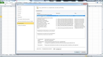 Paso 01 Activar complementos de excel