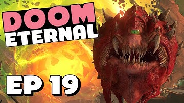 THE MARS CORE! - Part 19 - DOOM ETERNAL No-Commentary Walkthrough