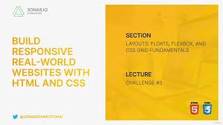 065 CHALLENGE #3 of html css #html #css #htmlcssjavascript  #pograming