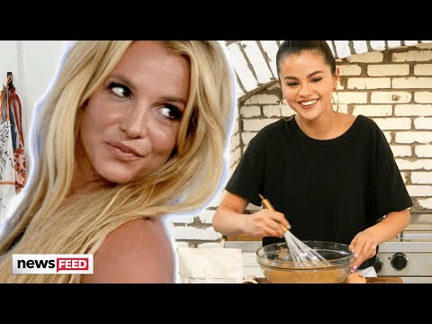 Selena Gomez INVITES Britney Spears Over To Cook Amid IG Shoutout!