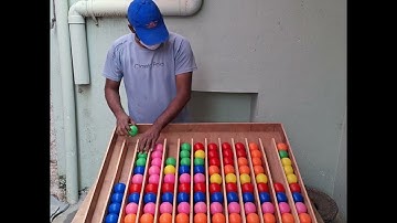 Full color ball sorting game challenge solve very smart and quickly || LKR Food Challenge