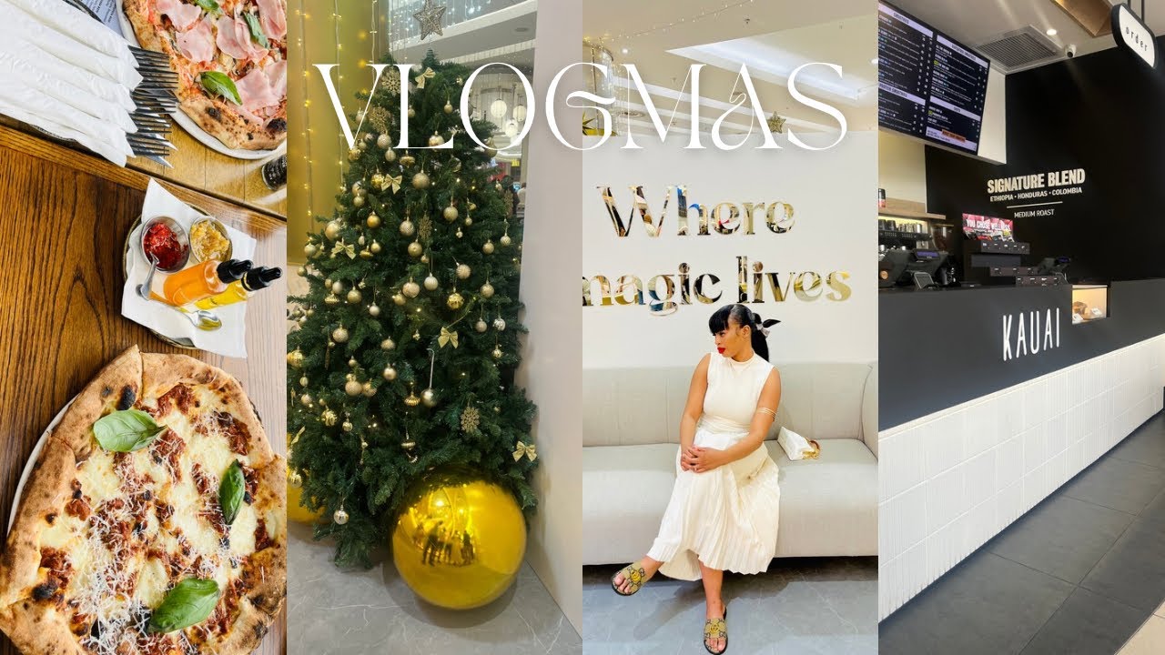 VLOGMAS : Travel to Sandton City | Christmas Fun for the Family