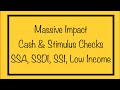 The Massive Impact of Cash &amp; 4th Stimulus Check for Low Income