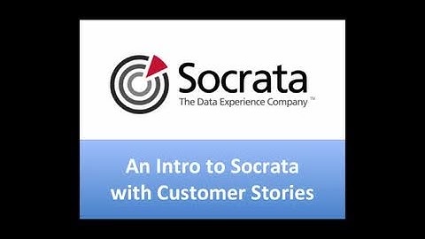 An Intro to Socrata with Customer Stories