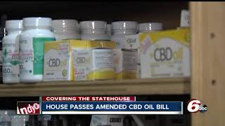 Amended CBD oil bill unanimously passed by House, one step closer to Gov. Holcomb's desk