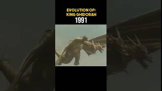 Evolution of King Ghidorah #shorts