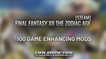 Final Fantasy XII The Zodiac Age +100 Cheats Demo