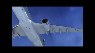 Cathay Pacific Flight 780-Landing Animation