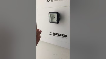 ZKTeco QR500 QR Reader Operation Video