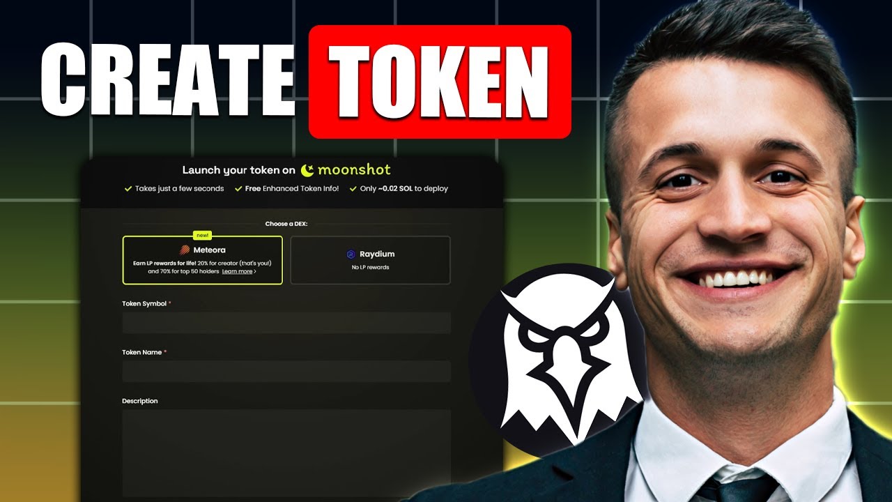 How To Create A Token On DEX Screener Moonshot | Step By Step Guide ...