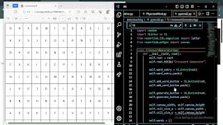 Cross Word-Puzzle Generator Using Python screenshot 5