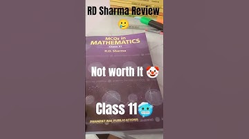 Review of RD sharma class 11 Not worth it🤡#commercedude #rdsharma #class11