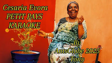 Thumbnail of CESARIA EVORA - PETIT PAYS Karaoke 2025