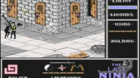 C=64 Longplay The Last Ninja - Level 4