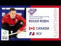 Highlights of Canada v RCF - Round robin - World Mixed Doubles Curling Championship 2021