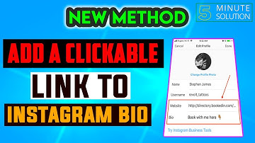 How to add link to Instagram bio 2024  | clickable link in instagram bio