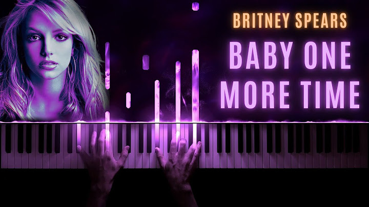 Baby One More Time Piano version - Piano performance video thumbnail